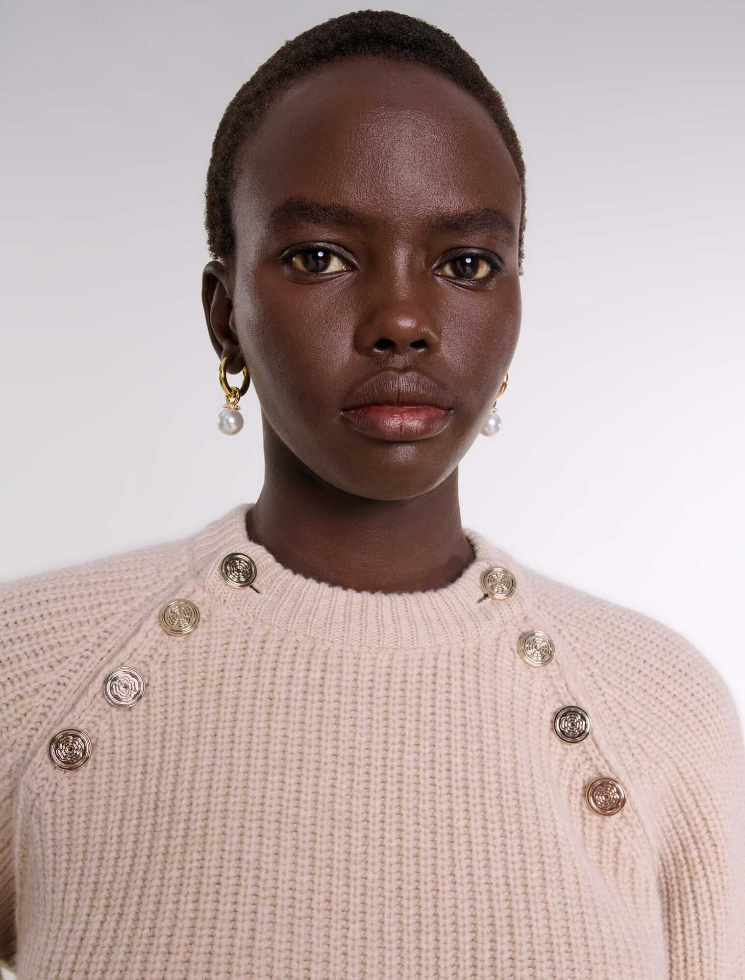 Ribbed wool jumper
