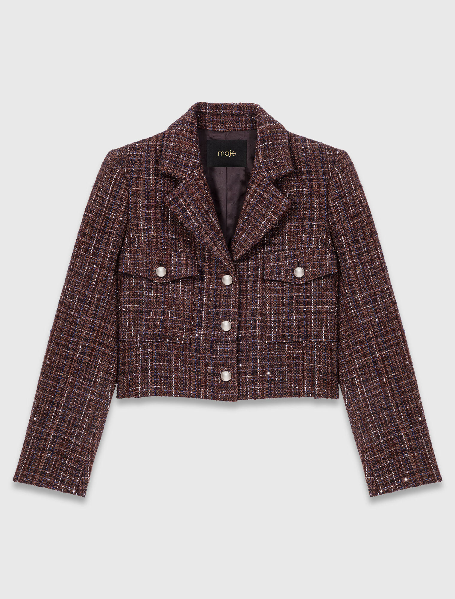 Short tweed jacket
