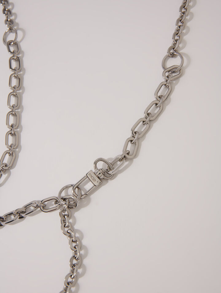 Clover logo chain belt
