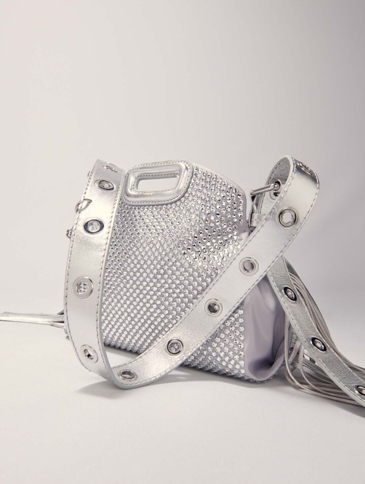 Miss M Mini rhinestone bag