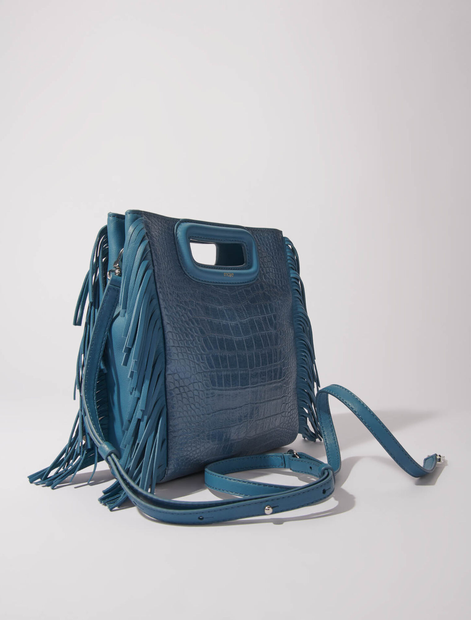 Mock croc M bag