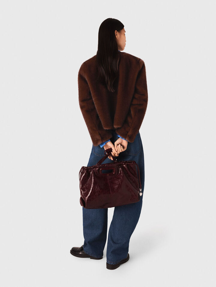 Short faux fur coat