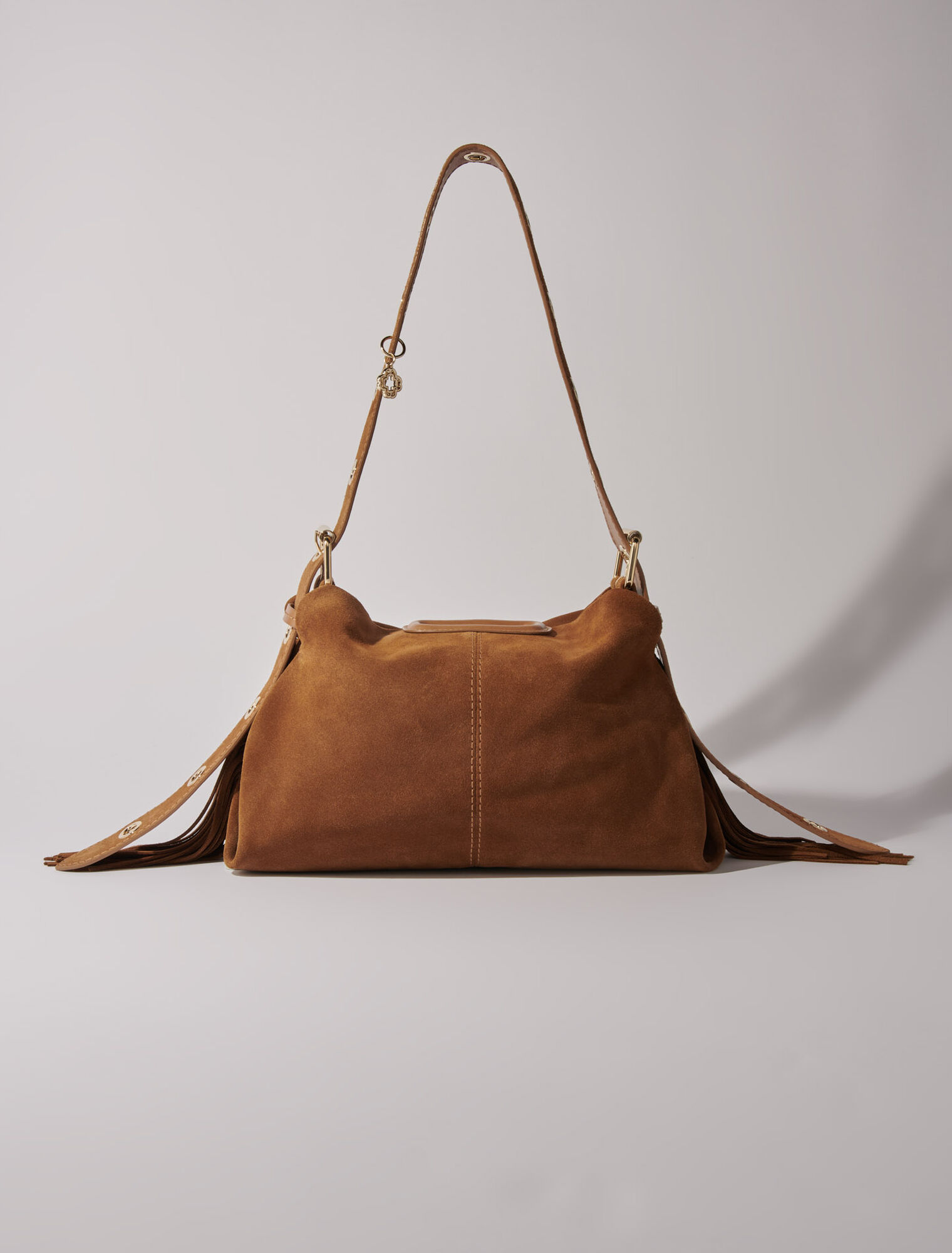 Suede Miss M bag