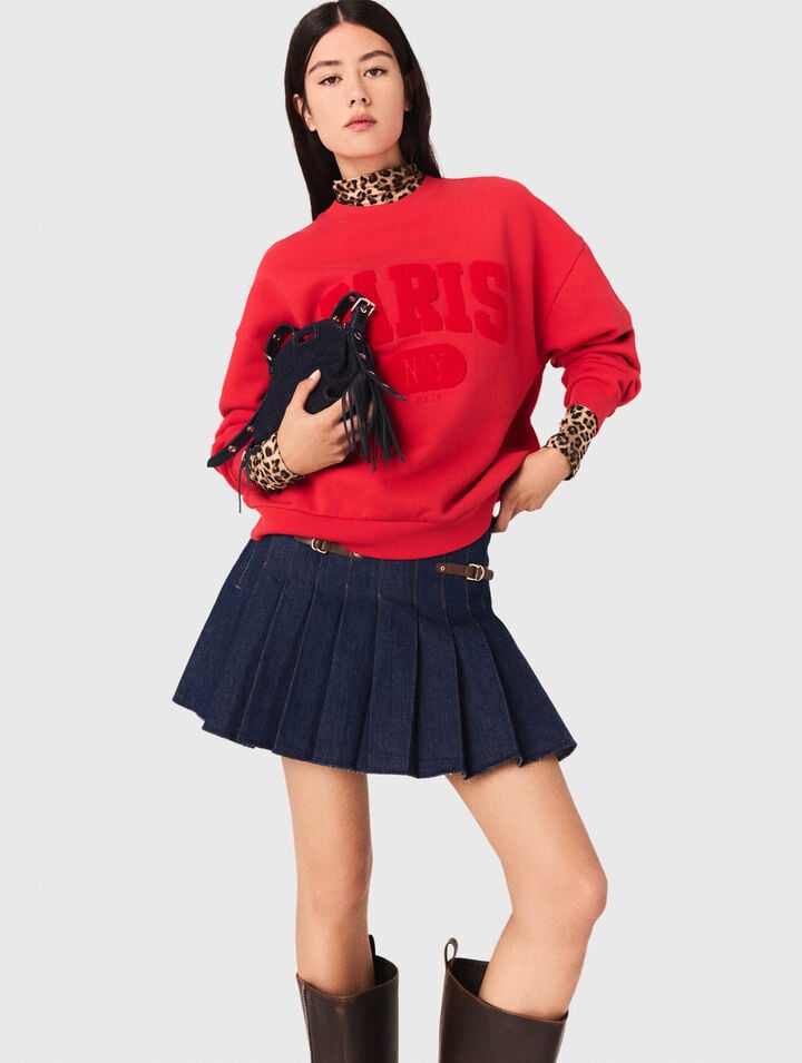PARIS NY lettering sweatshirt