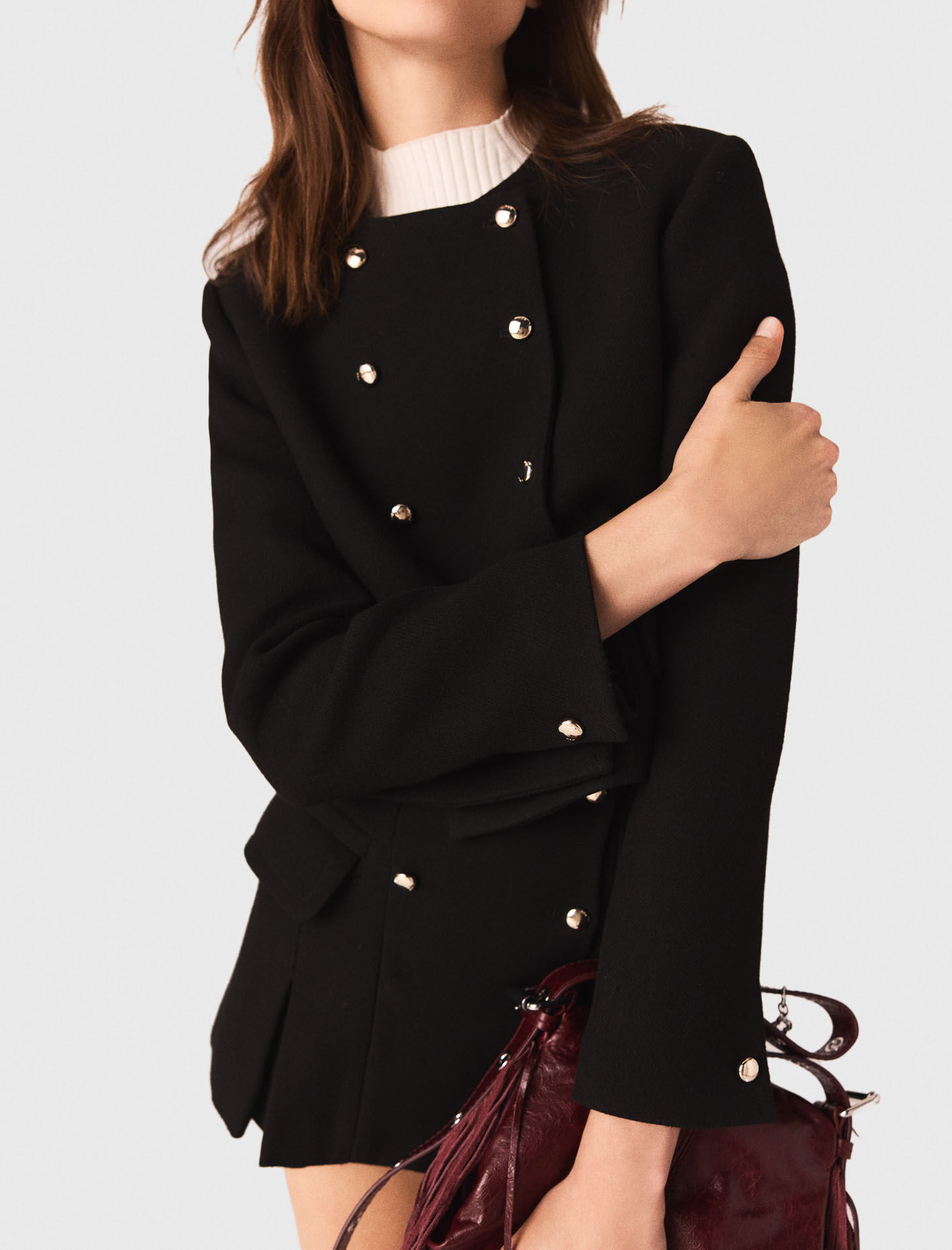 maje ジャケット MAJE Quilted Tweed Puffer Jacket | endource