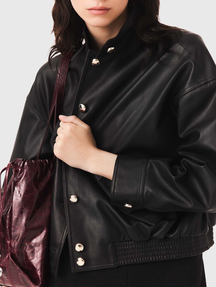 Leather jacket
