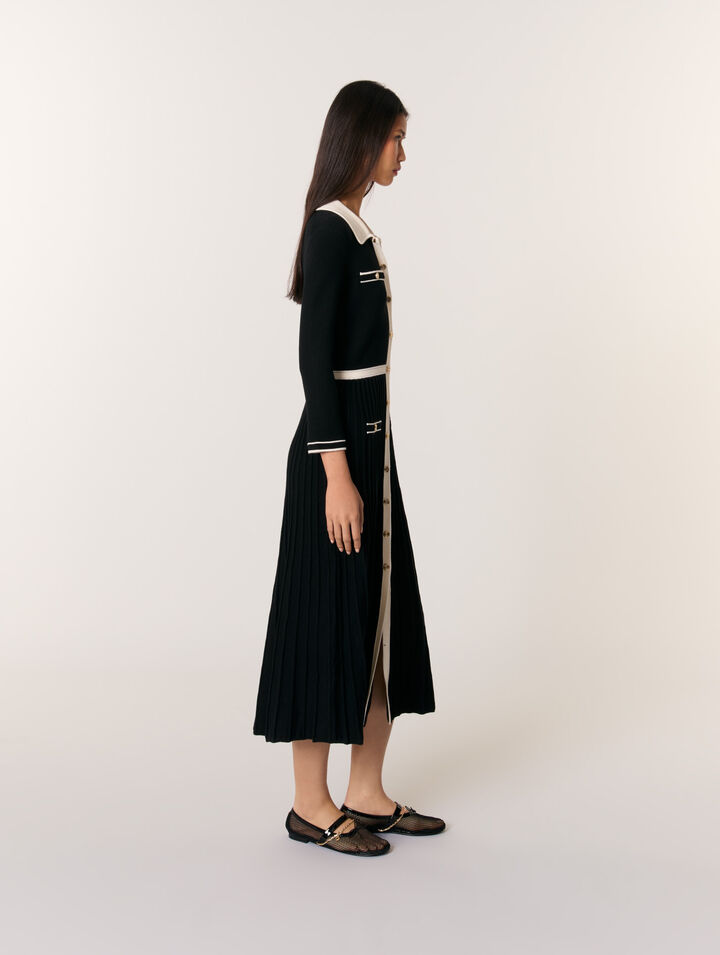 Knit maxi dress