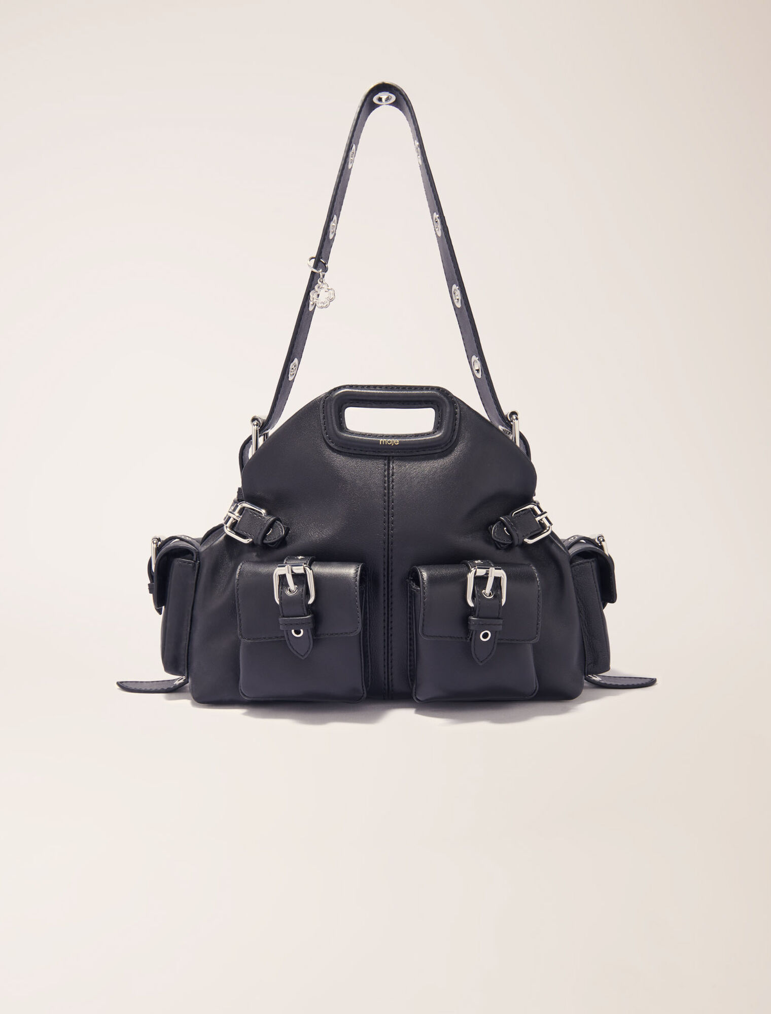 Miss M cargo bag in leather