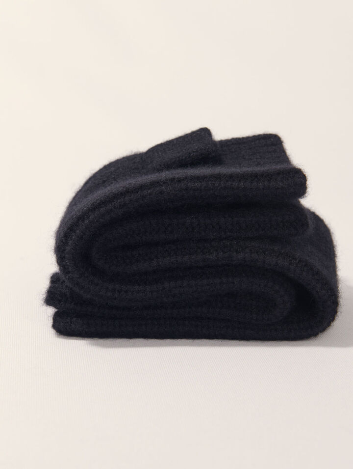 Wool and cashmere mittens