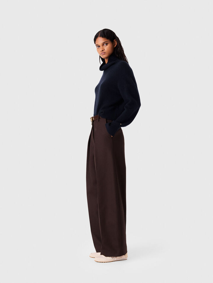 Balloon suit trousers
