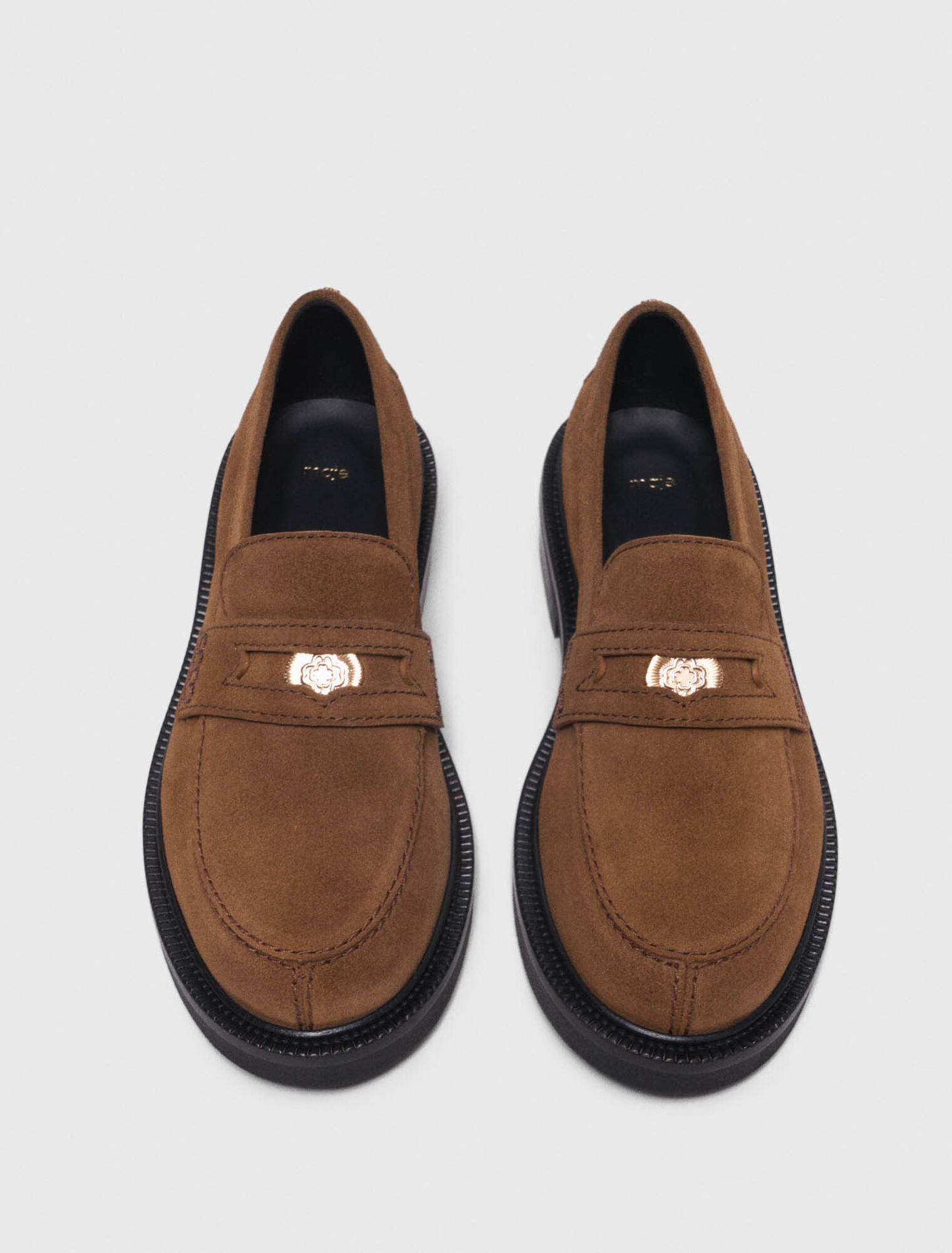 Suede loafers