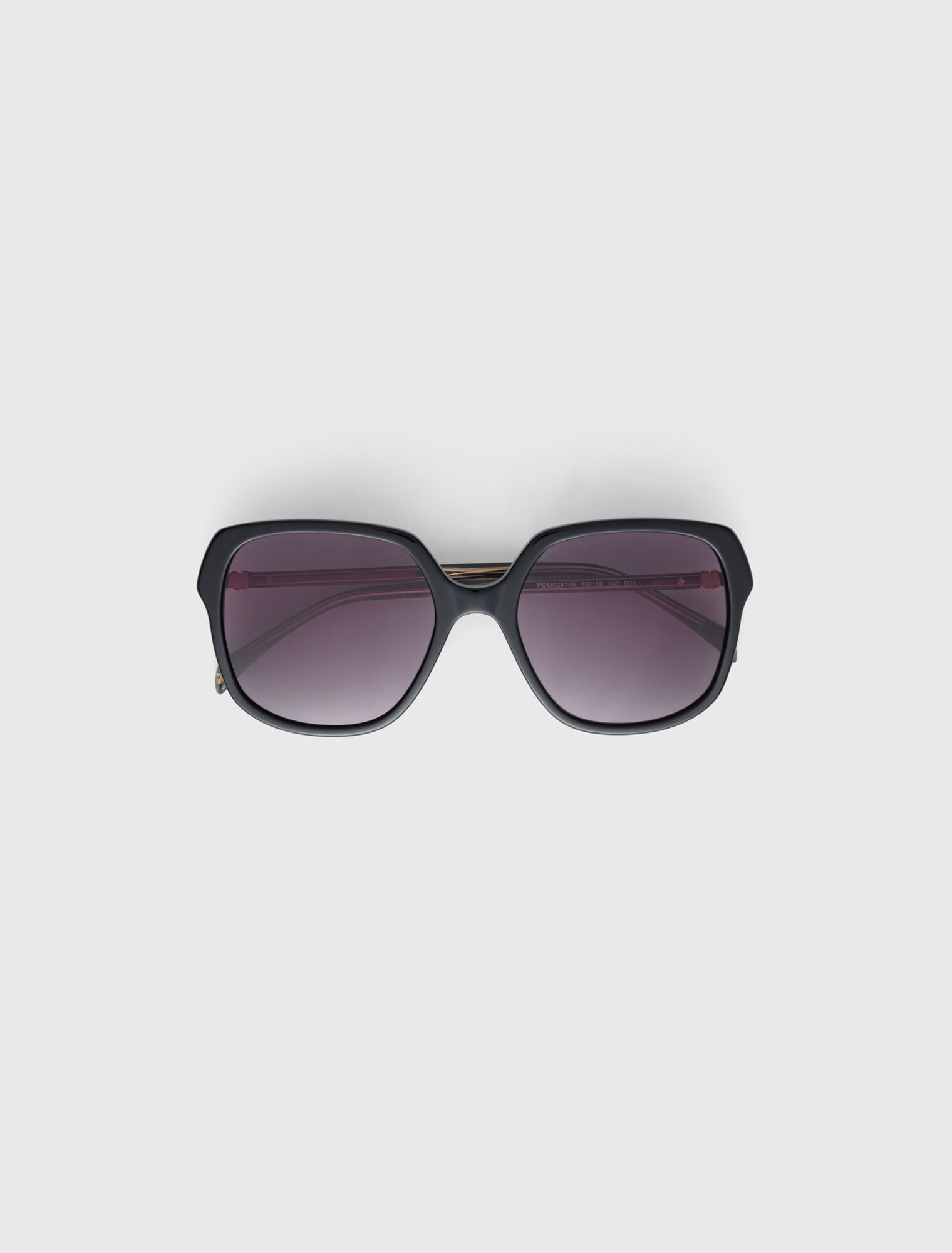 Oversized acetate glasses