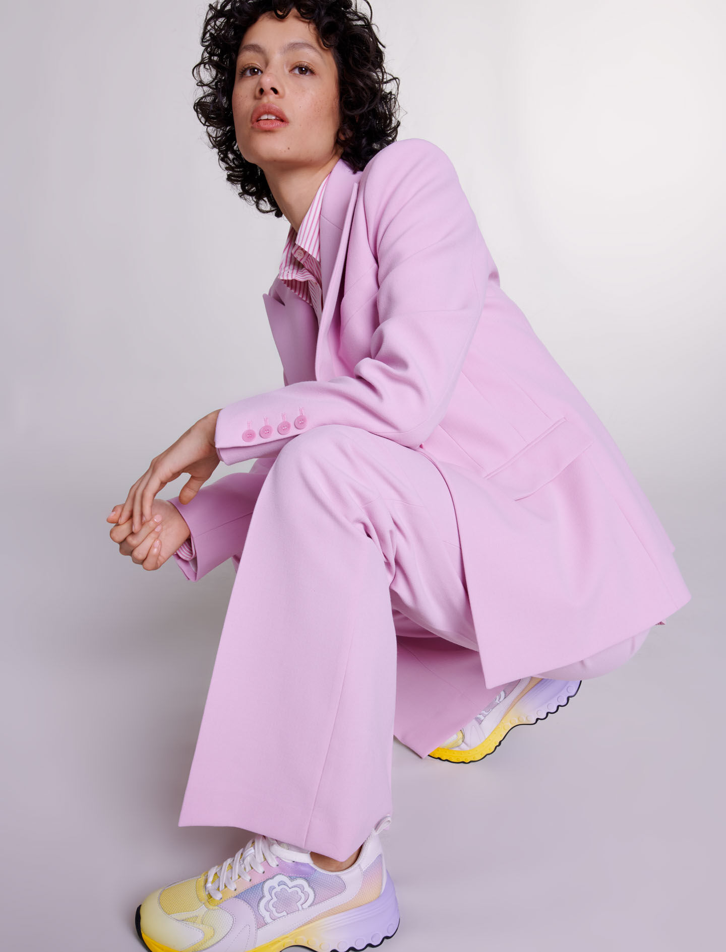 Fitted suit jacket Maje
