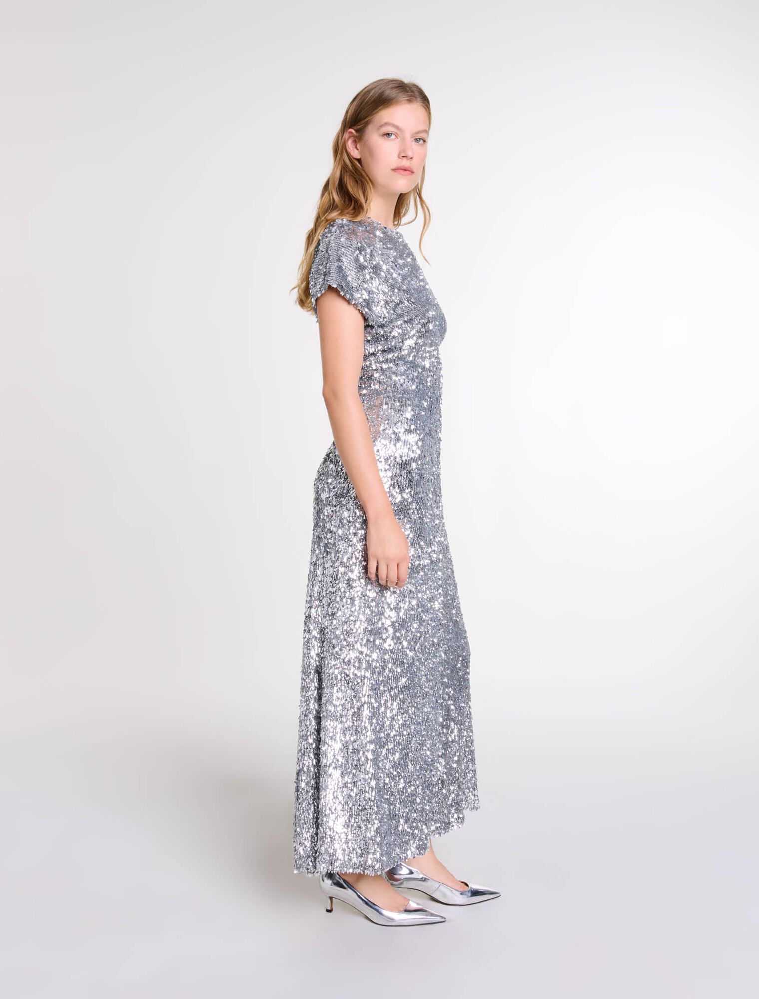 Sequin maxi dress