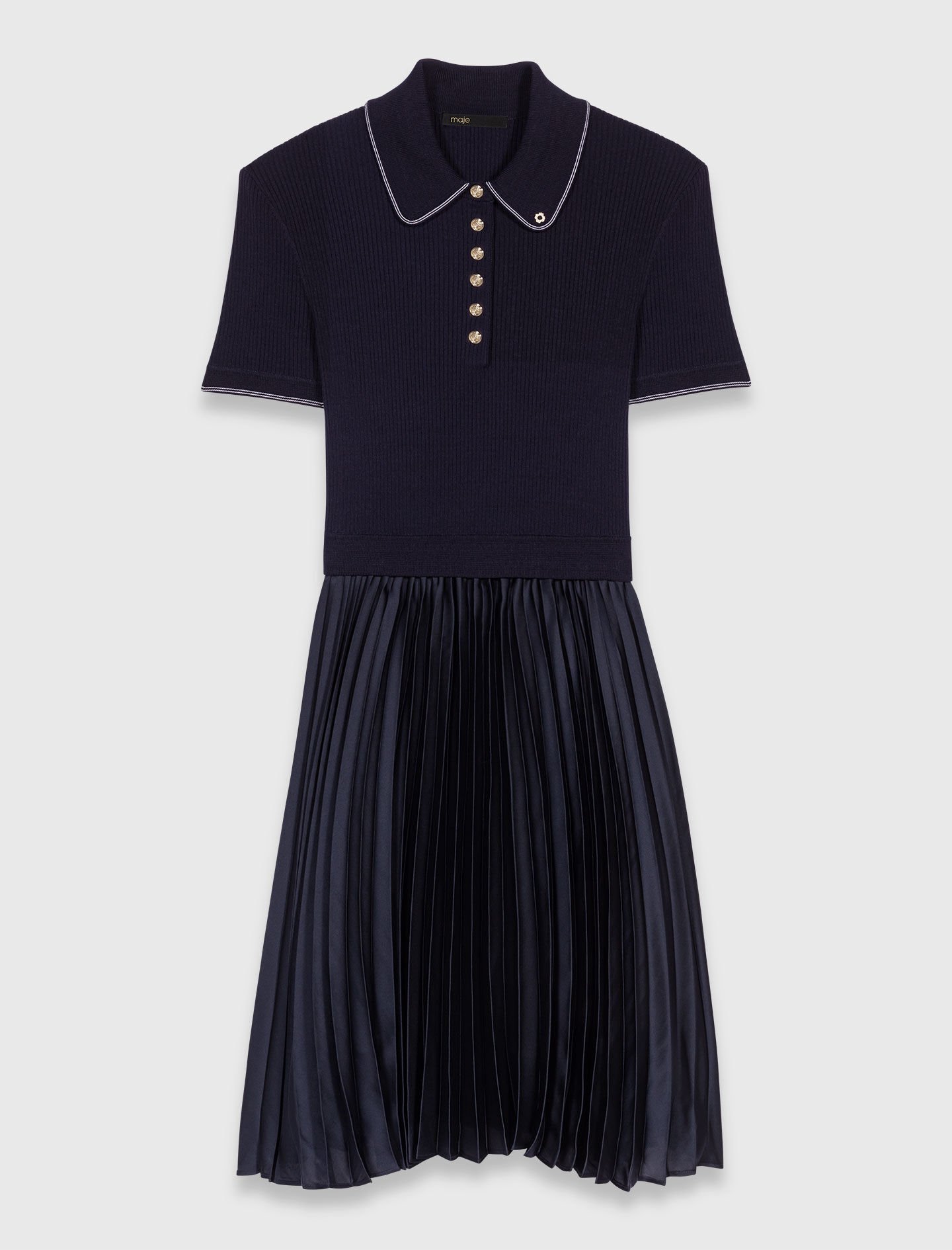 Herlipto Polo Pleated Mini Dress Mサイズ Polo Pleated Mini Dress ハーリップトゥ