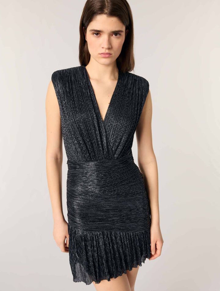 Short metallic dress