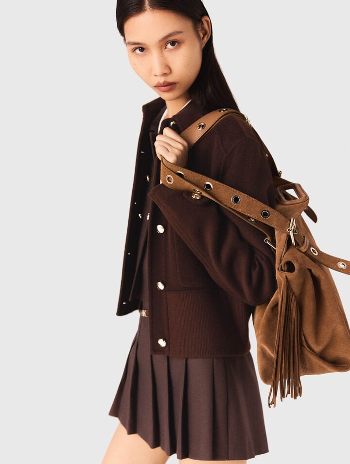 Short reversible coat