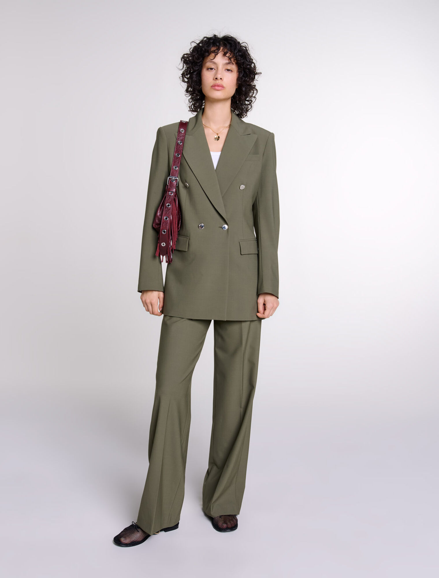 Slim-fit suit jacket