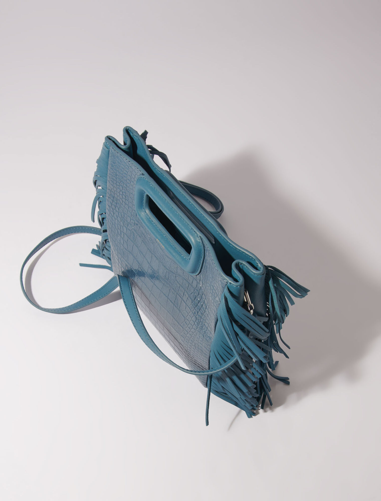 Mock croc M bag