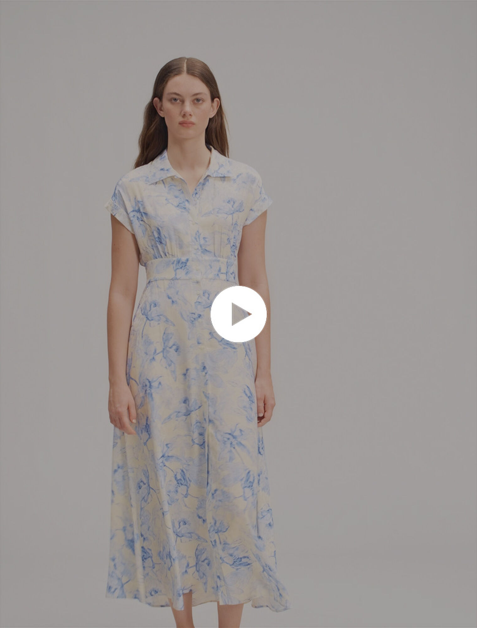 Patterned maxi dress