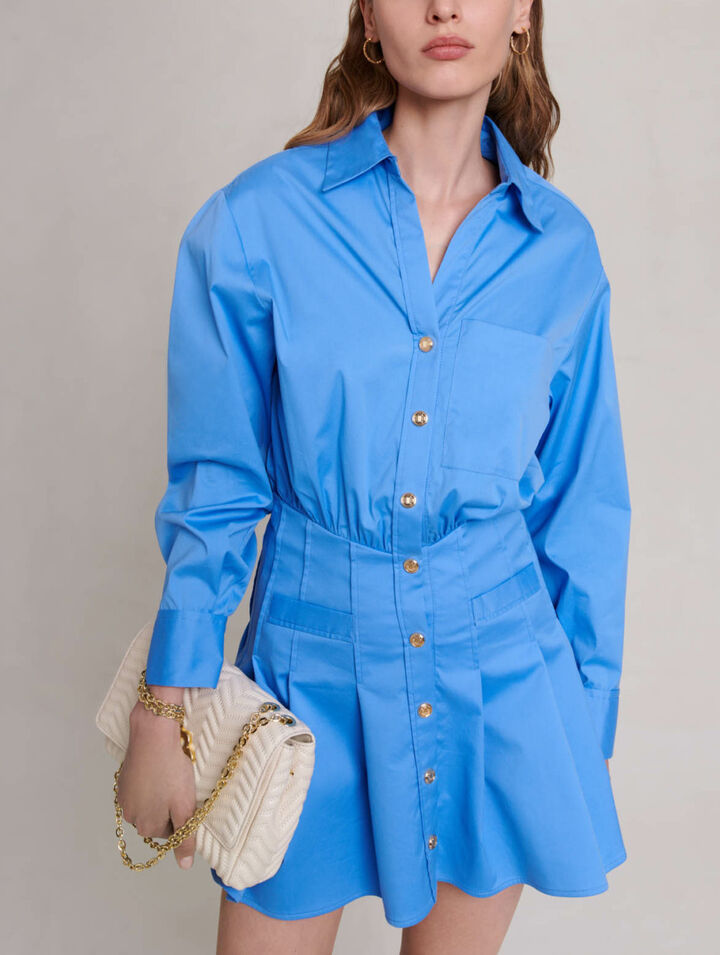 Short shirt dress