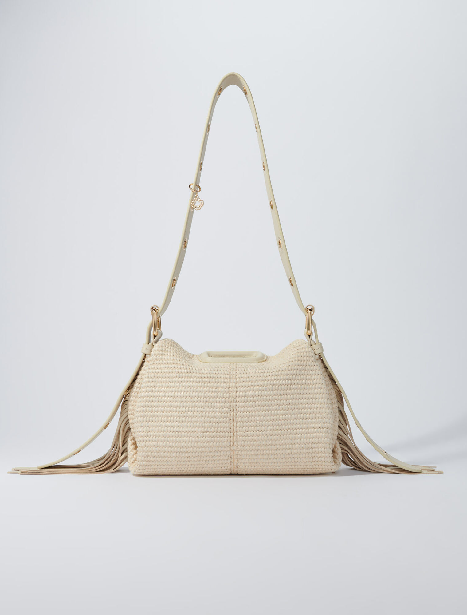 Raffia effect Miss M Mini bag