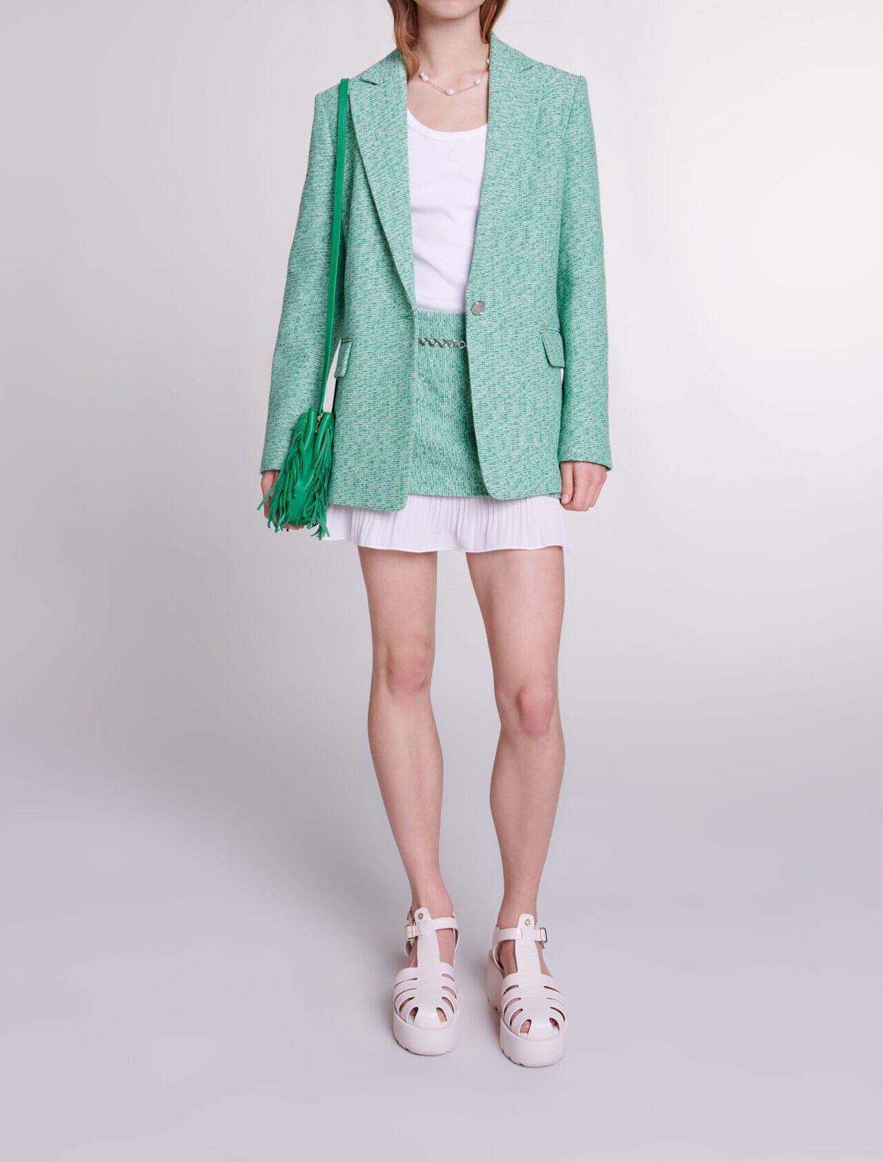 トップス andmary Jad pleats set up Jad pleats set up