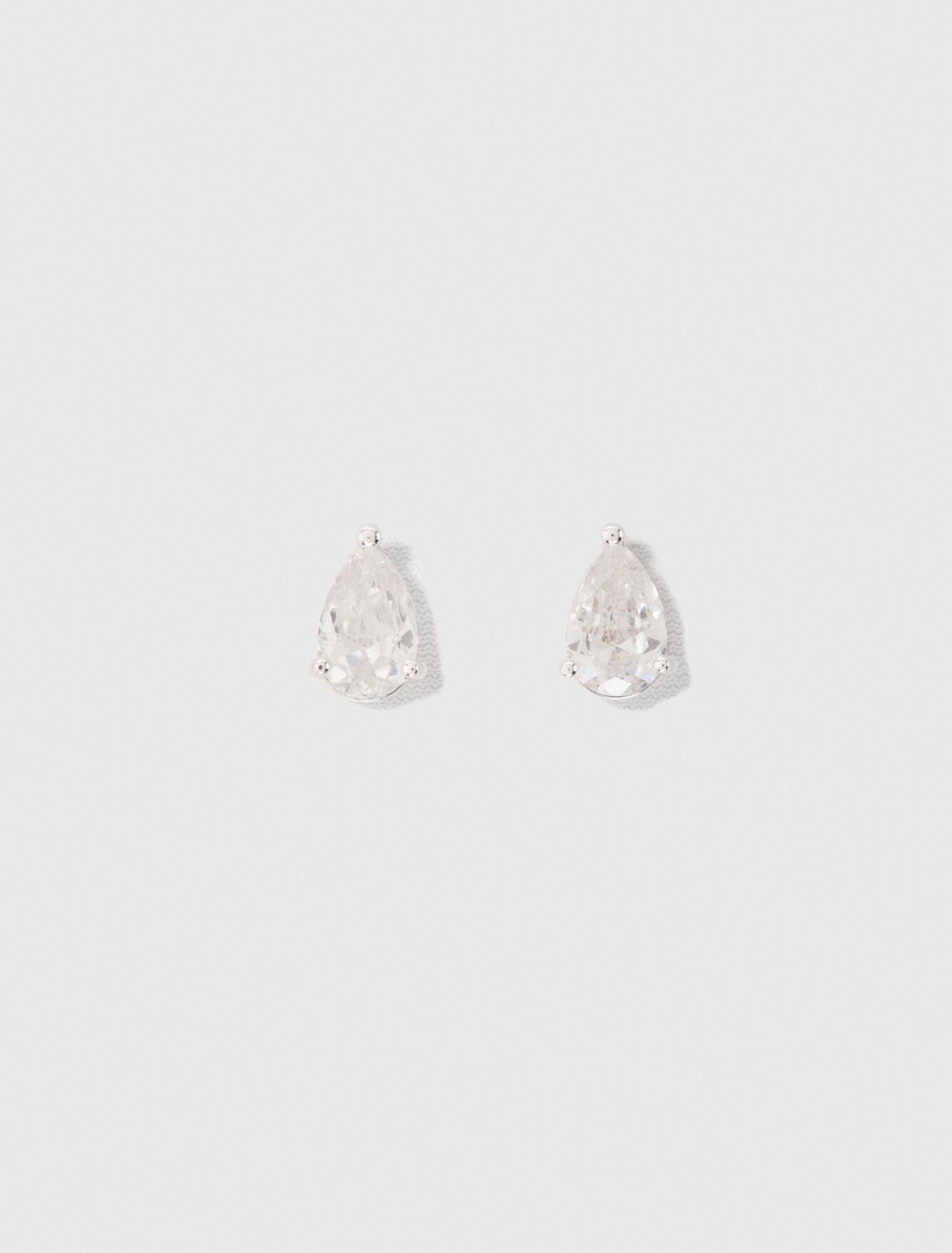 Small rhinestone earrings