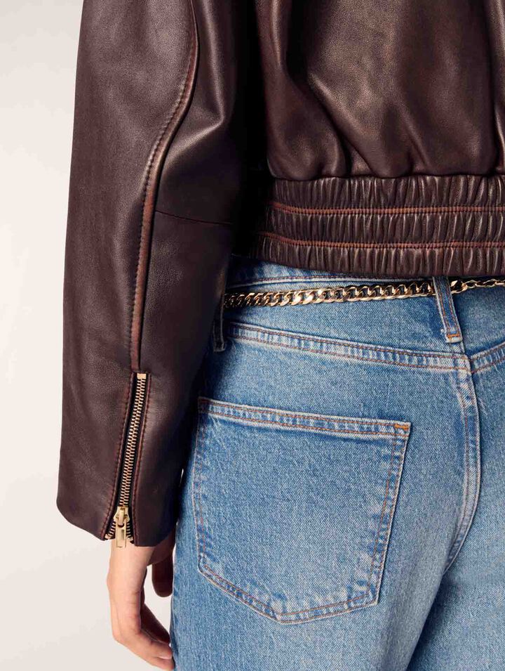 Vintage leather jacket