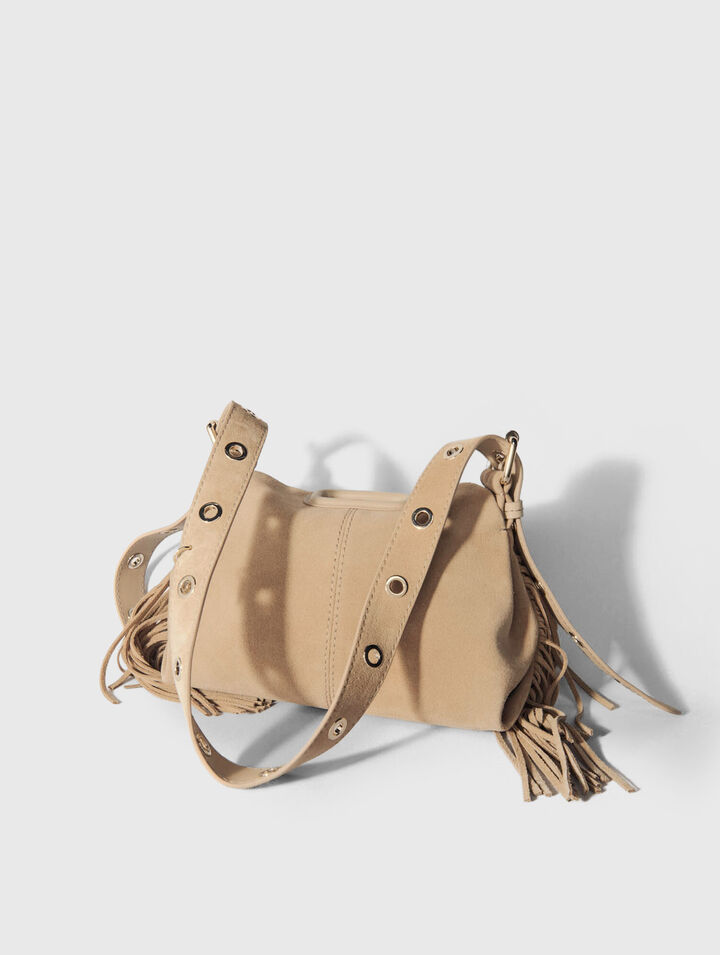 Miss M mini suede bag