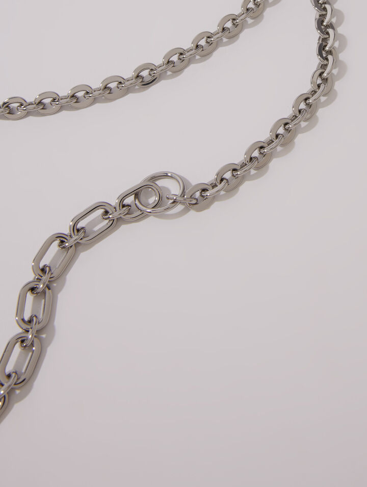 Clover logo chain belt