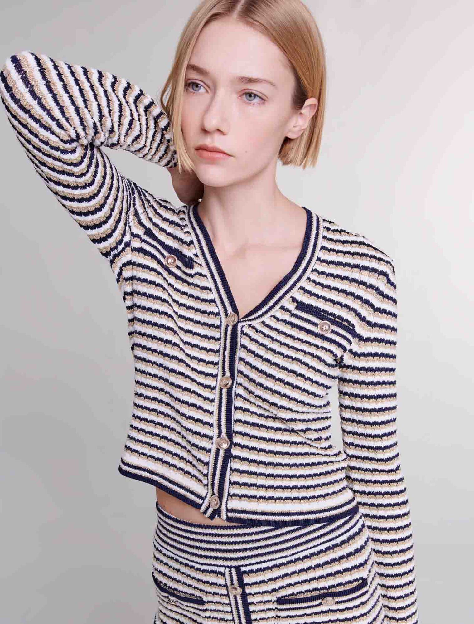 Knit cardigan