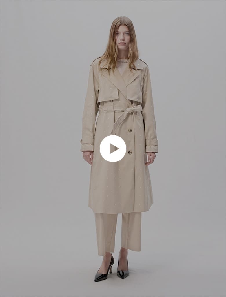 Trench coat maje cheap