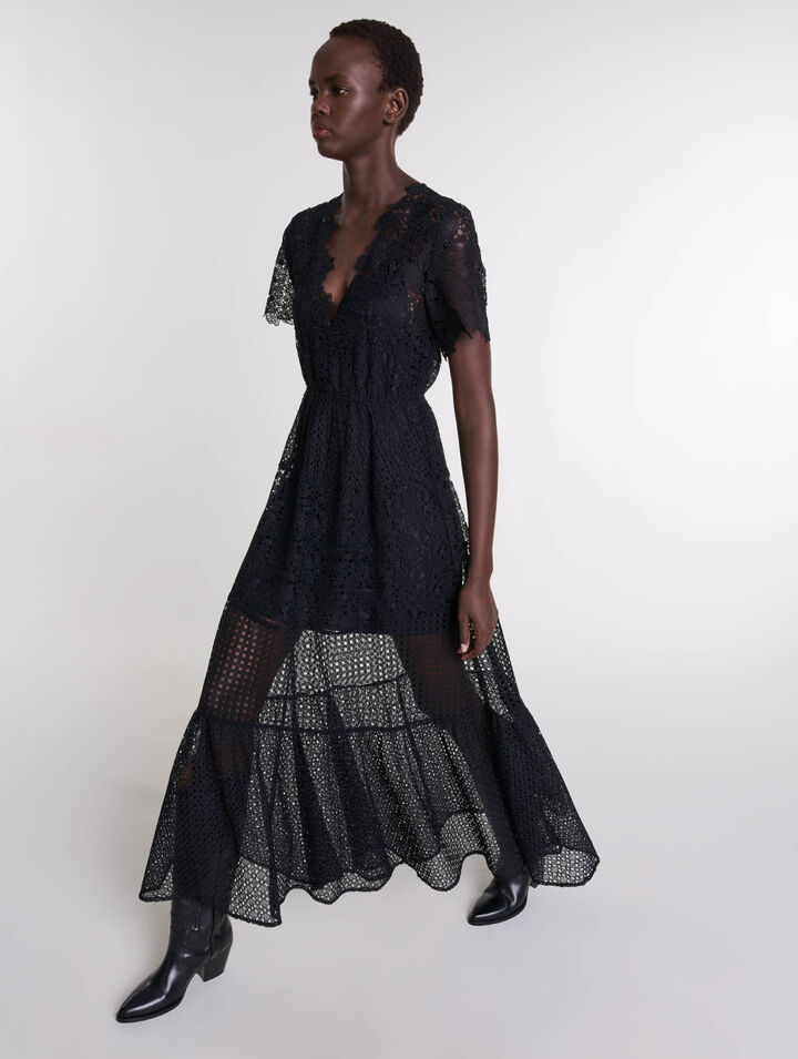 Lace maxi dress