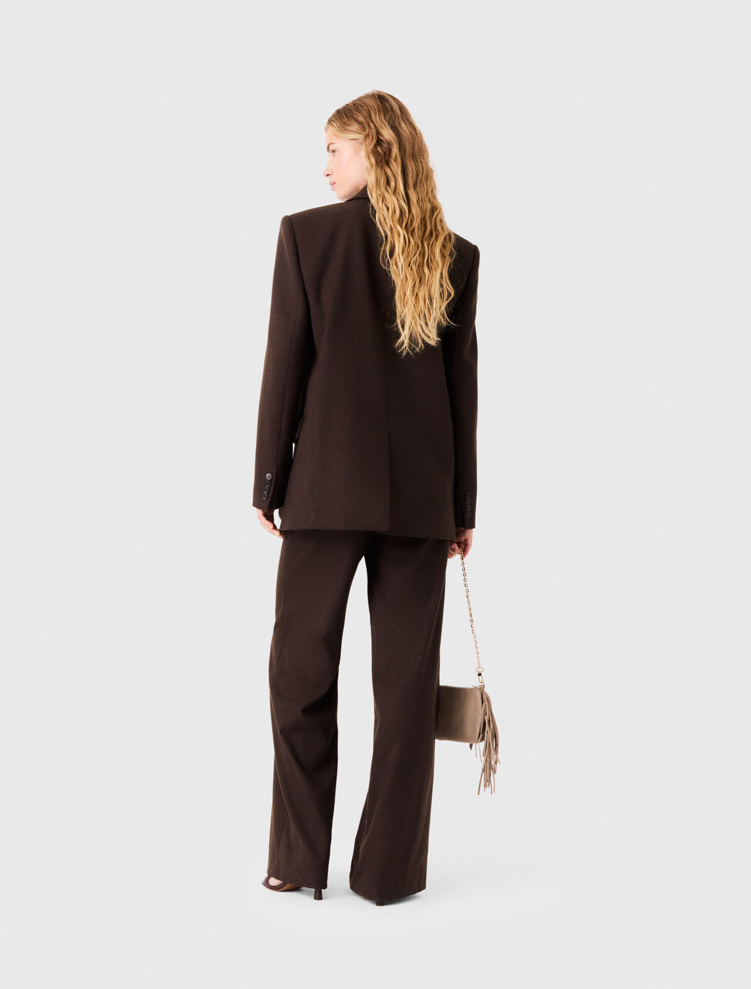 Rhinestone suit jacket