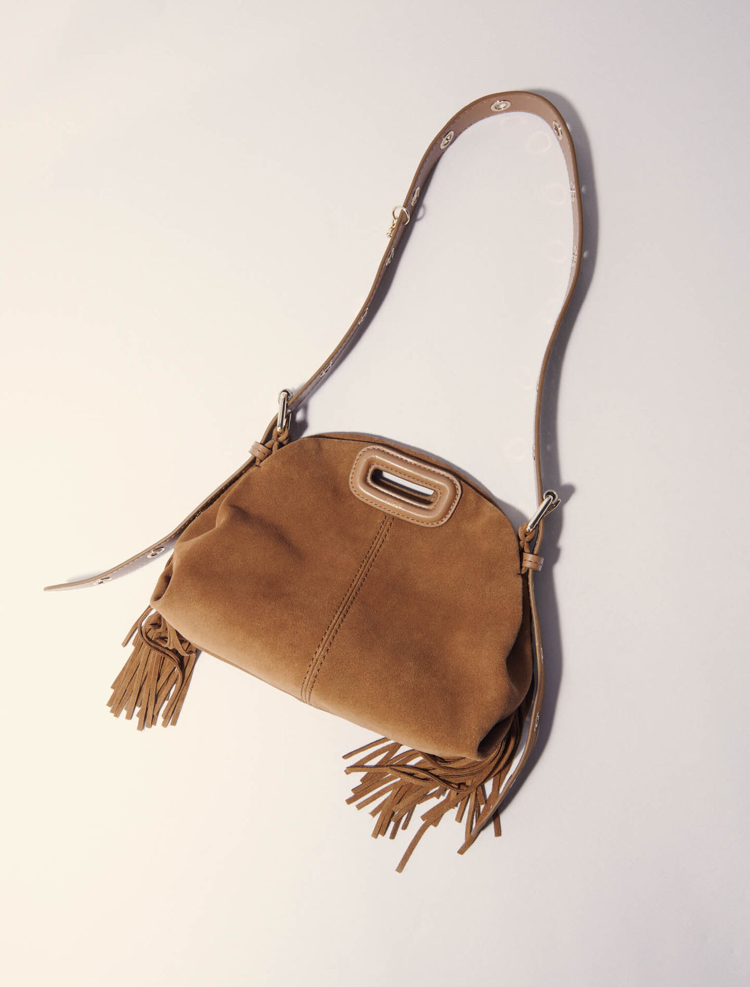 Miss M mini suede bag