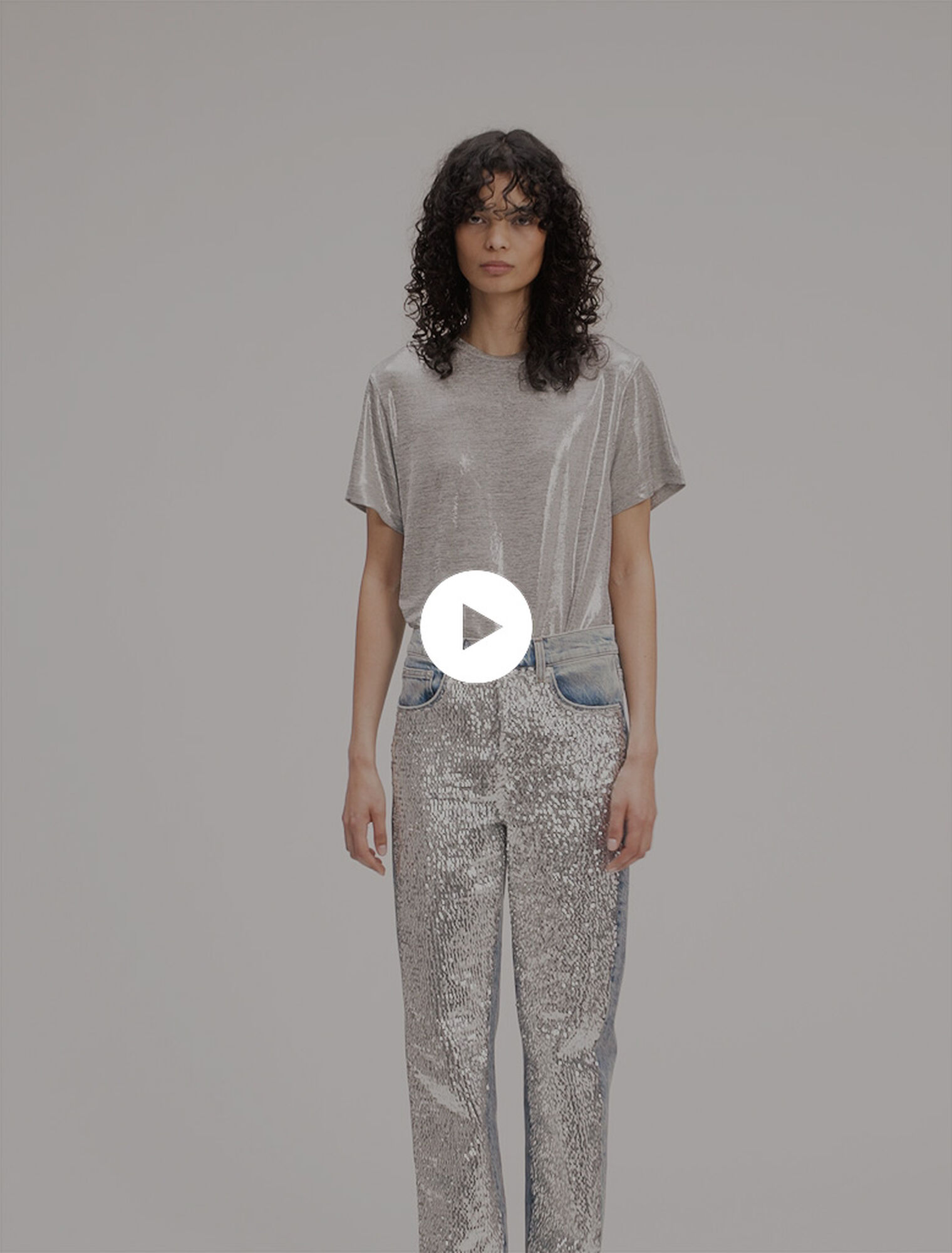 Lamé T-shirt