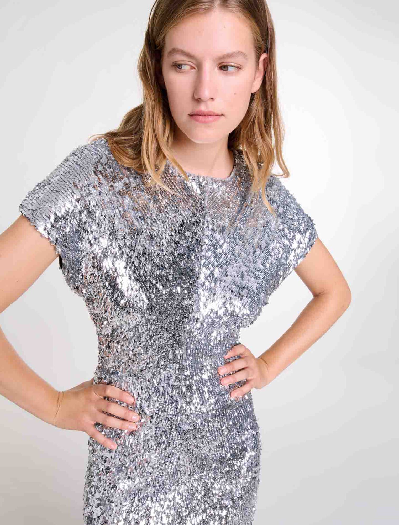 Sequin maxi dress