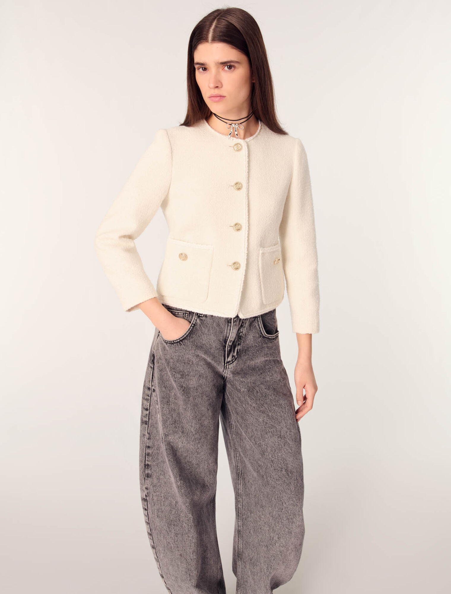 Belted jacket