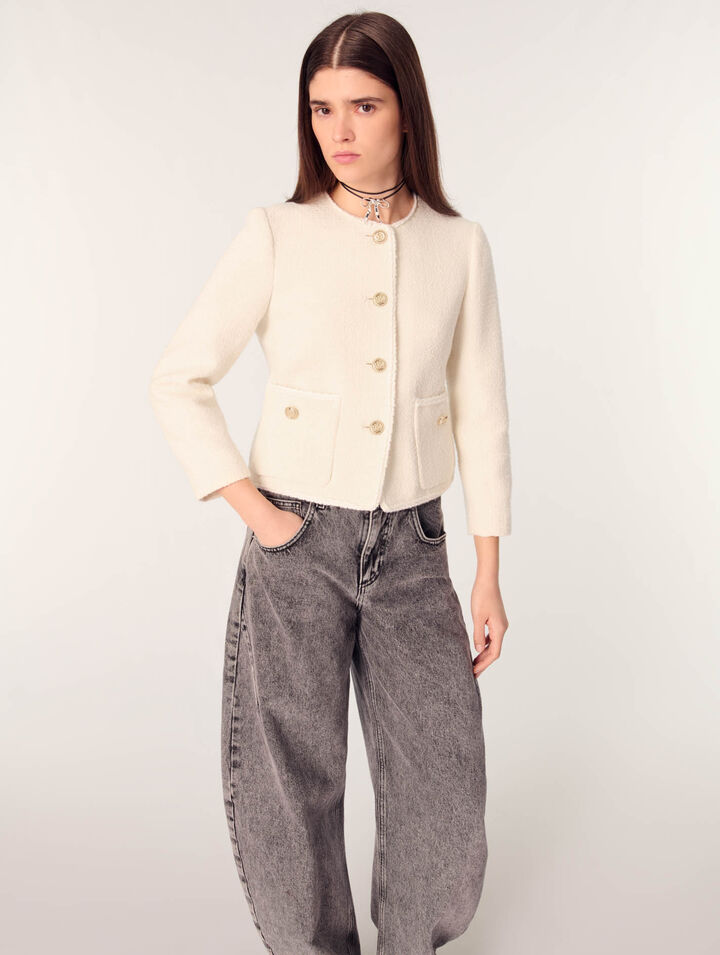 Belted jacket
