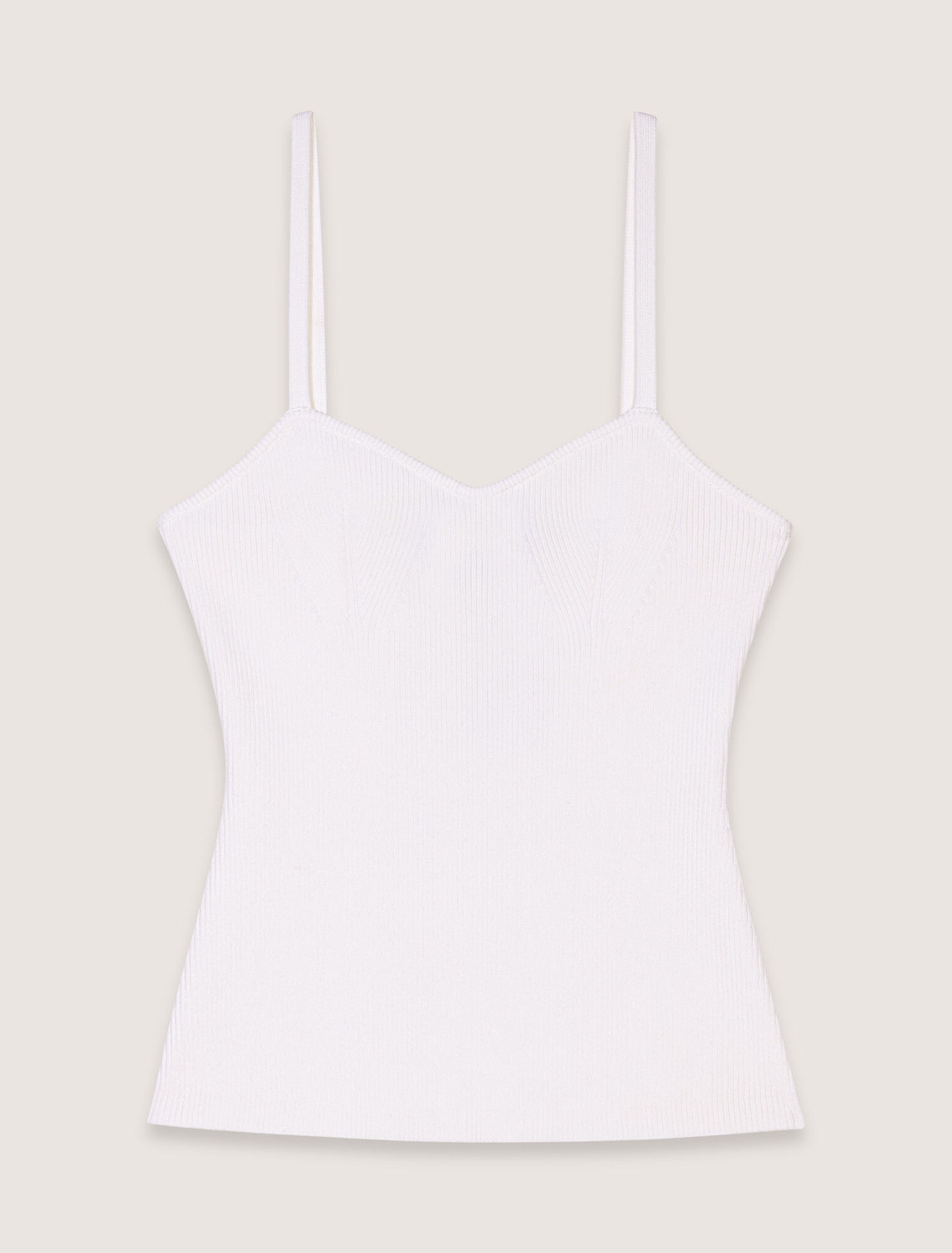 Rib knit top