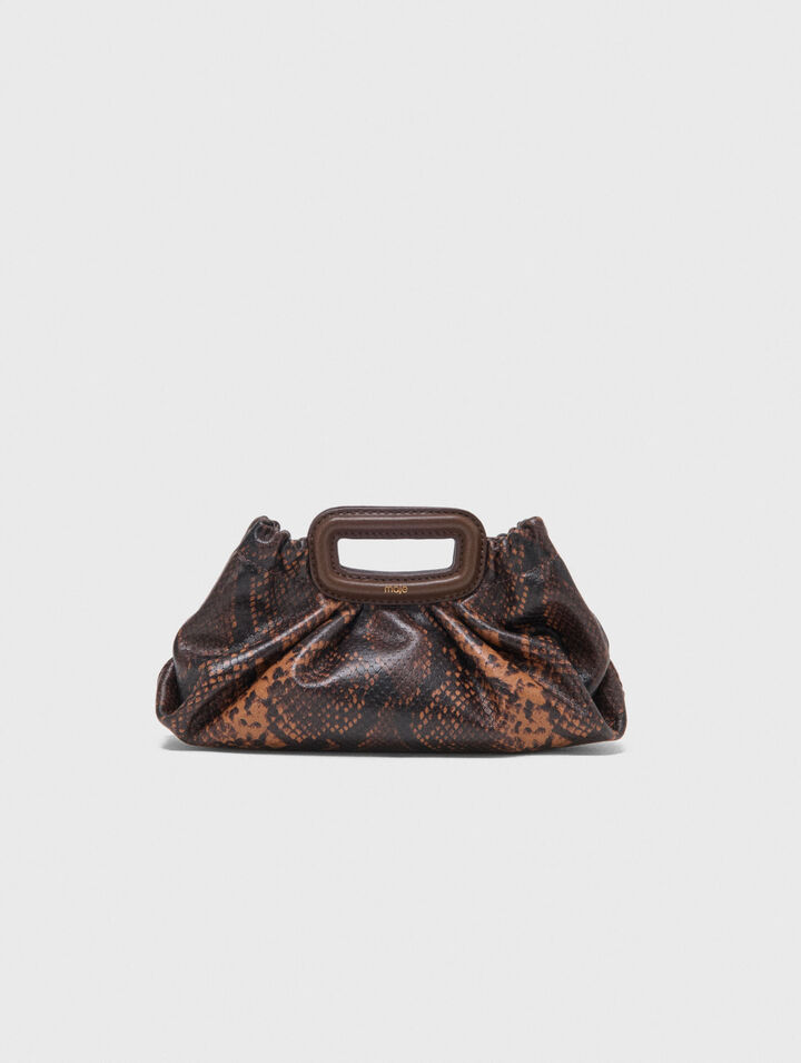 Milpli mini embossed leather