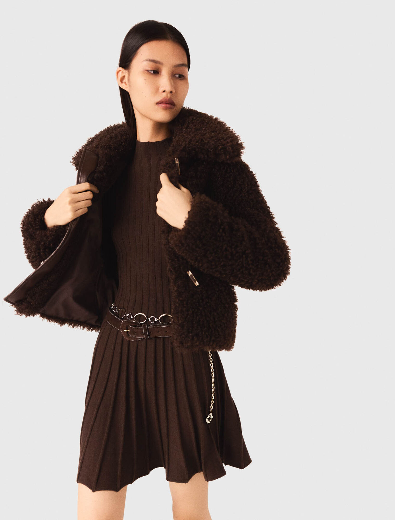 Short curly coat