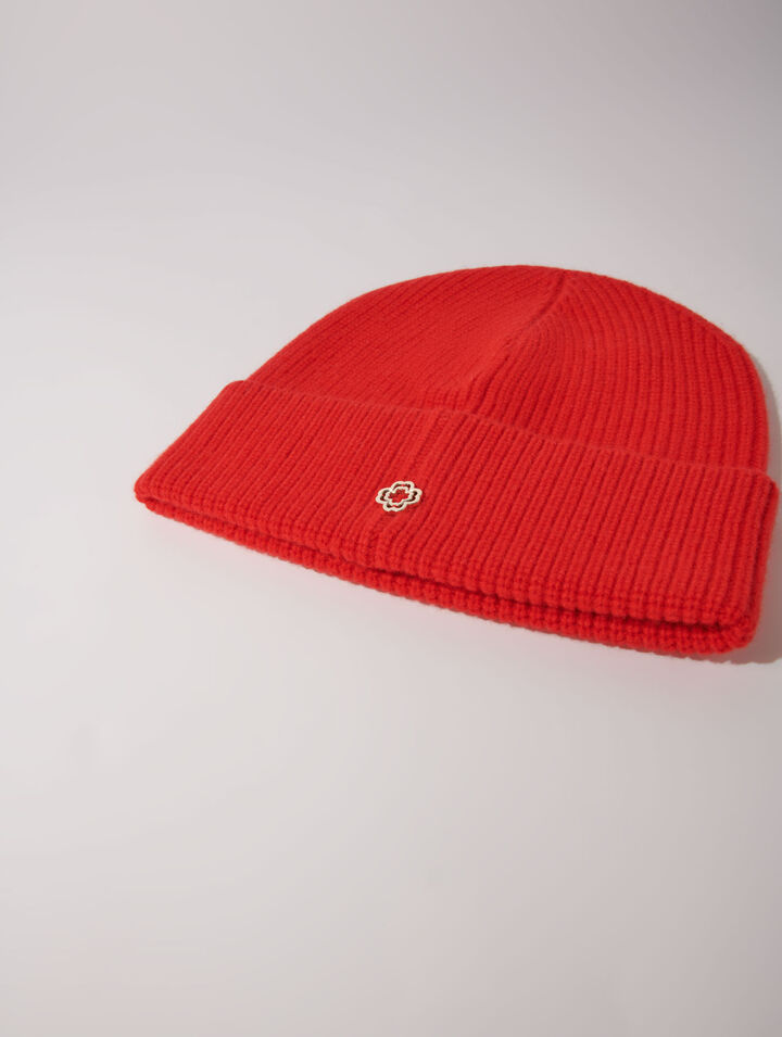 Wool and cashmere hat