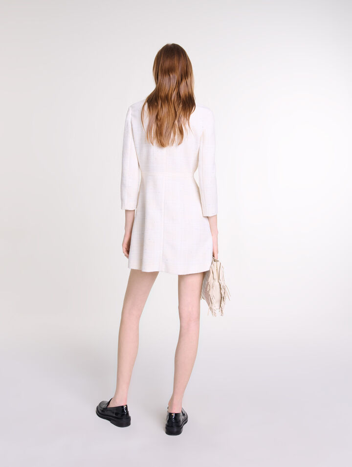 Short tweed dress