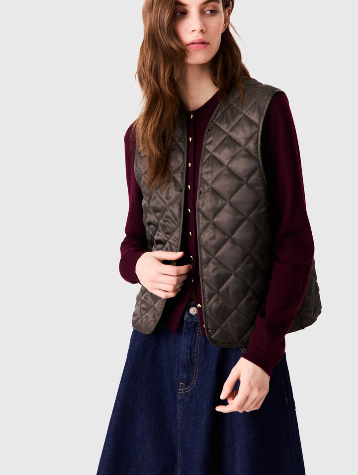 Cotton trapeze jacket