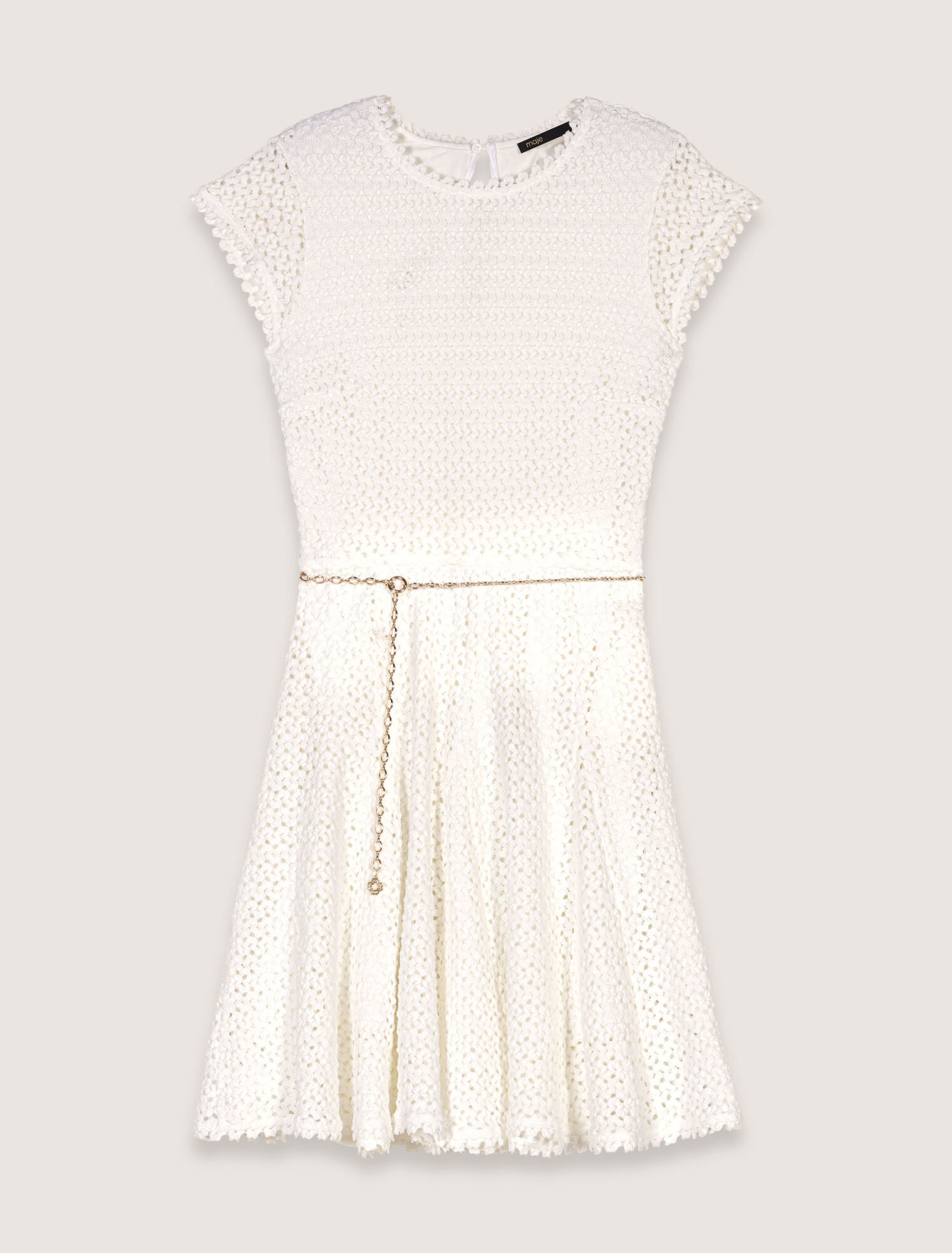 Short crochet dress