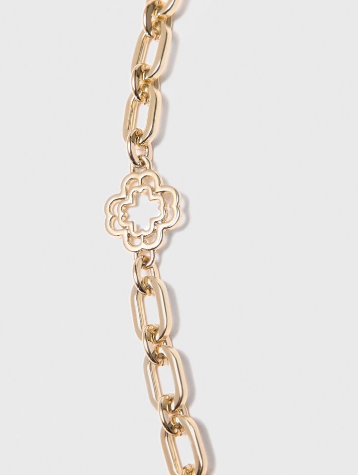 Short chain shoulder strap
