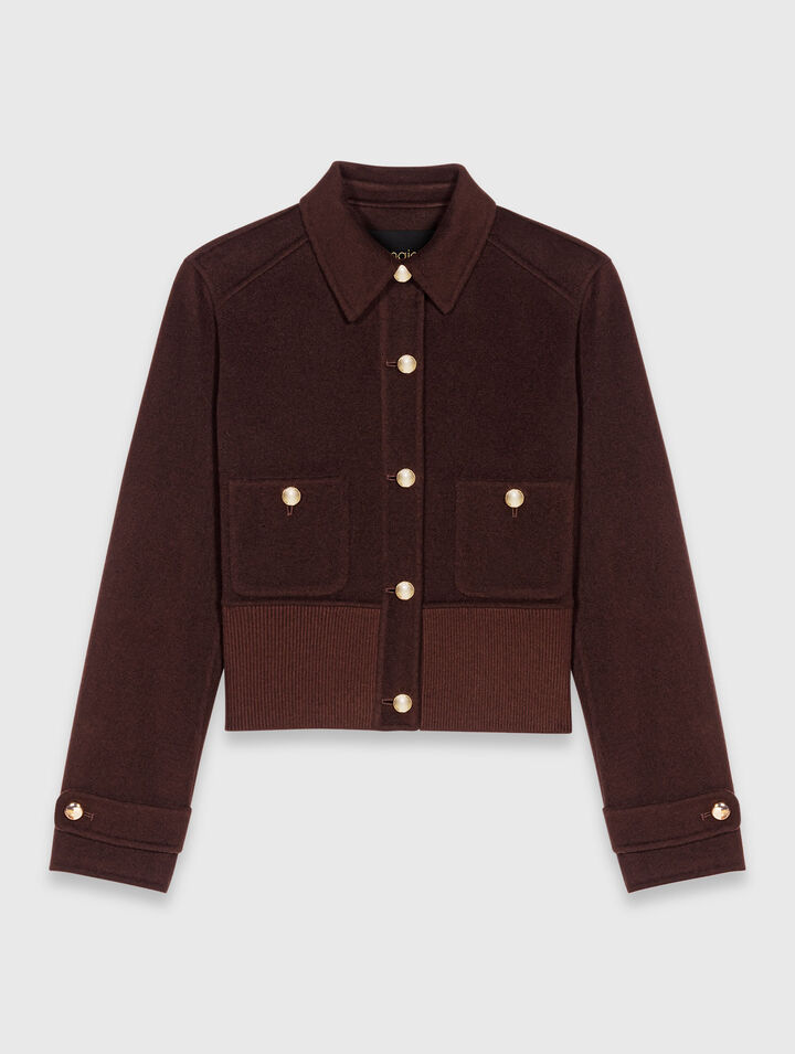 Short reversible coat