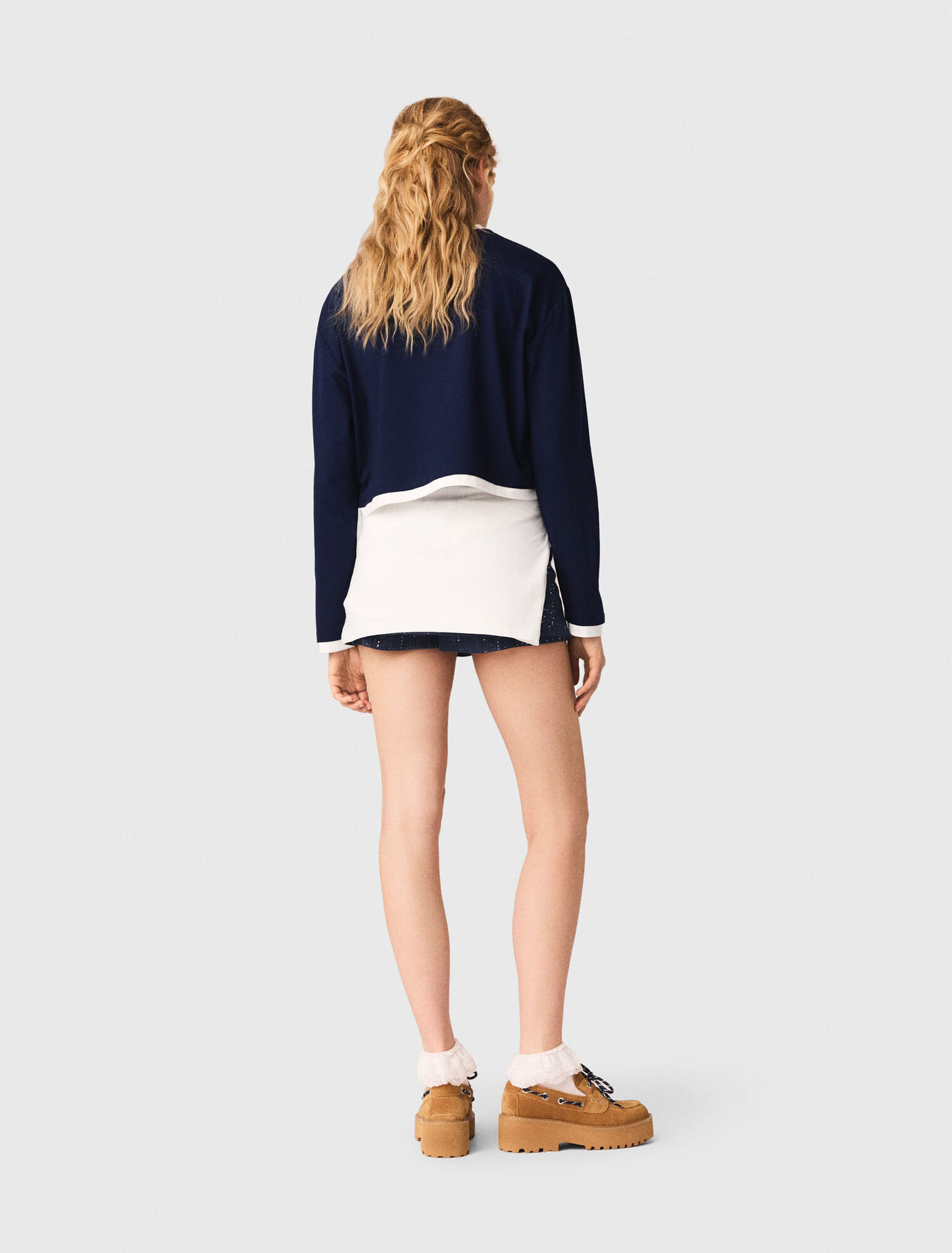 Layered-effect T-shirt